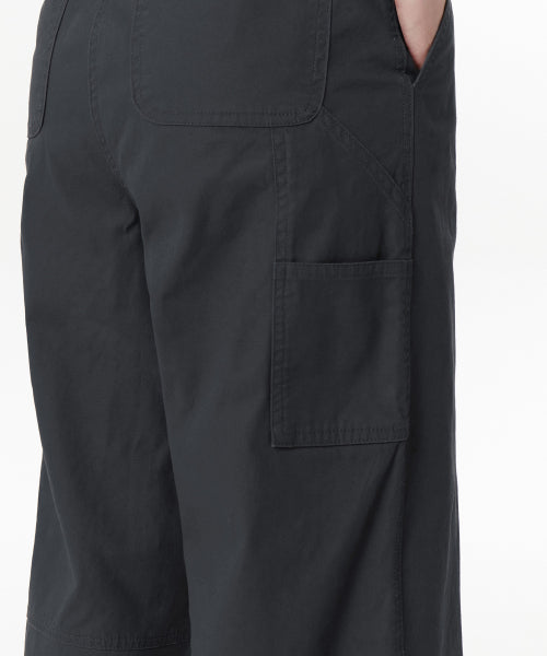 MUSINSA STANDARD WOMAN MUSINSA STANDARD WOMAN Women's Wide Carpenter Pants (Dark Gray)