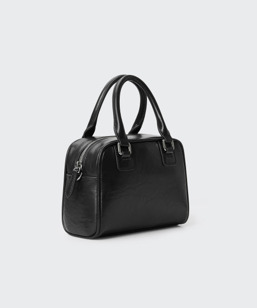 MUSINSA STANDARD WOMAN MUSINSA STANDARD WOMAN Mini Bowling Bag Black