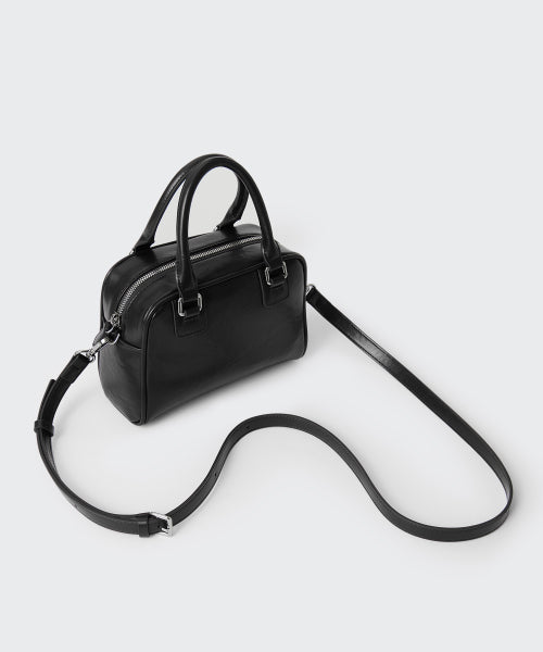 MUSINSA STANDARD WOMAN MUSINSA STANDARD WOMAN Mini Bowling Bag Black