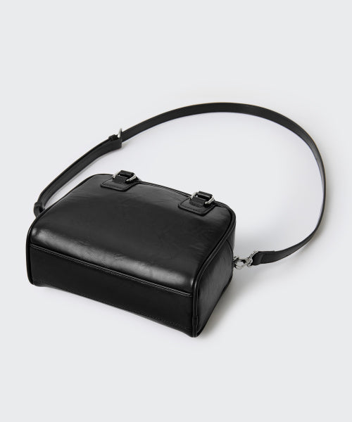 MUSINSA STANDARD WOMAN MUSINSA STANDARD WOMAN Mini Bowling Bag Black