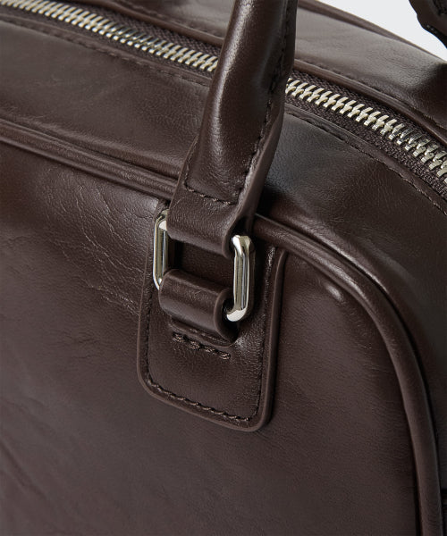 MUSINSA STANDARD WOMAN MUSINSA STANDARD WOMAN Mini Bowling Bag Brown