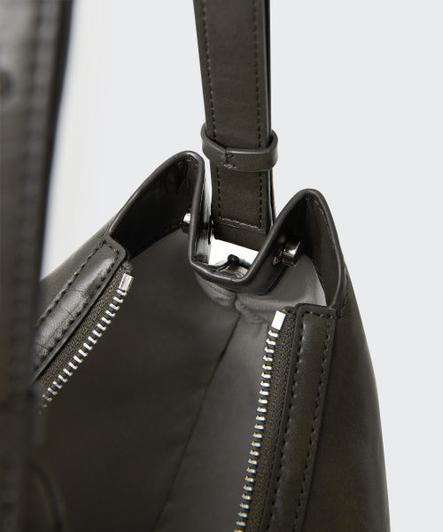 MUSINSA STANDARD WOMAN MUSINSA STANDARD WOMAN Fat Crescent Shoulder Bag Khaki Gray