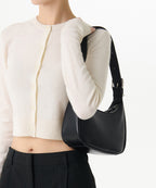 MUSINSA STANDARD WOMAN MUSINSA STANDARD WOMAN Arch Hobo Bag Black