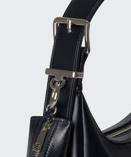 MUSINSA STANDARD WOMAN MUSINSA STANDARD WOMAN Arch Hobo Bag Black