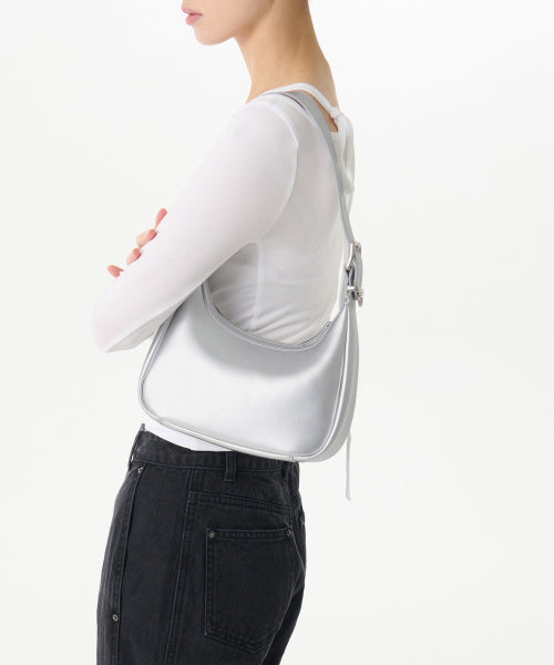 MUSINSA STANDARD WOMAN MUSINSA STANDARD WOMAN Arch Hobo Bag Silver