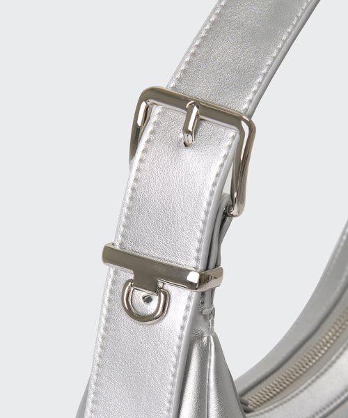 MUSINSA STANDARD WOMAN MUSINSA STANDARD WOMAN Arch Hobo Bag Silver
