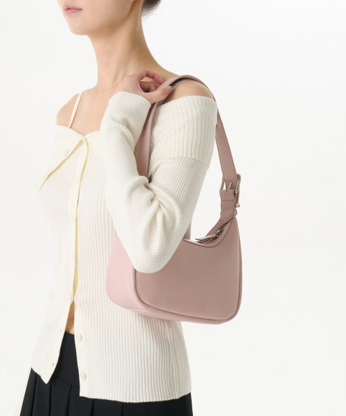 MUSINSA STANDARD WOMAN MUSINSA STANDARD WOMAN Arch Hobo Bag Baby Pink