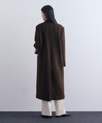 MUSINSA STANDARD WOMAN MUSINSA STANDARD WOMAN Coat Over Shoulder [Baroque Brown]