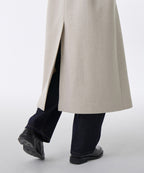 MUSINSA STANDARD WOMAN MUSINSA STANDARD WOMAN Cashmere Blend Balmacan Robe Coat [Oatmeal]