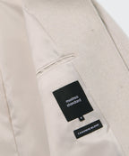 MUSINSA STANDARD WOMAN MUSINSA STANDARD WOMAN Cashmere Blend Balmacan Robe Coat [Oatmeal]