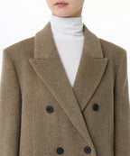 MUSINSA STANDARD WOMAN MUSINSA STANDARD WOMAN Coat Heather Olive