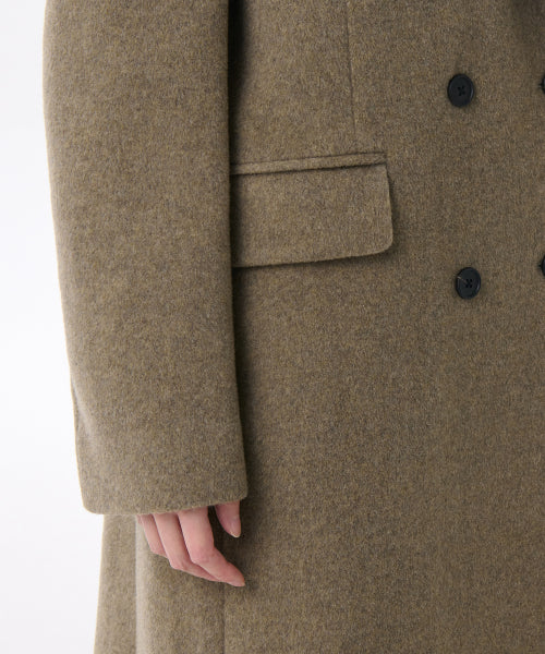 MUSINSA STANDARD WOMAN MUSINSA STANDARD WOMAN Coat Heather Olive