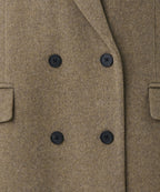 MUSINSA STANDARD WOMAN MUSINSA STANDARD WOMAN Coat Heather Olive