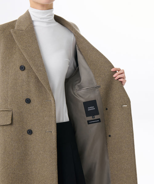 MUSINSA STANDARD WOMAN MUSINSA STANDARD WOMAN Coat Heather Olive