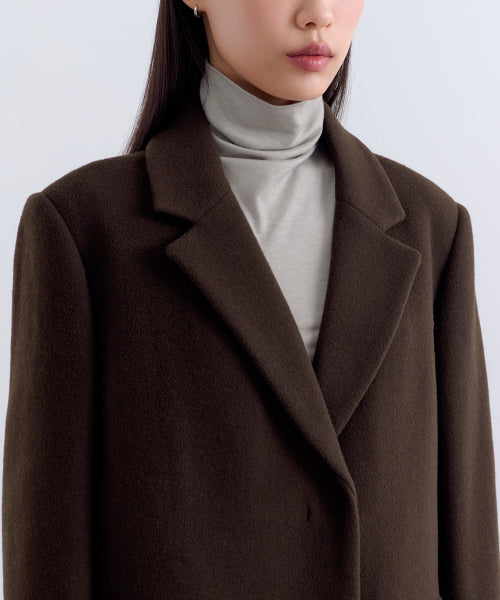 MUSINSA STANDARD WOMAN MUSINSA STANDARD WOMAN Coat Baroque Brown