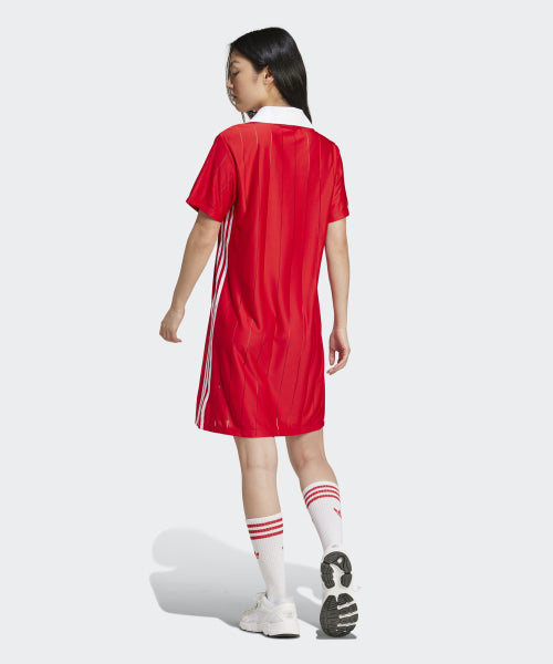 ADIDAS ADIDAS 3S Pinstripe Dress - Red