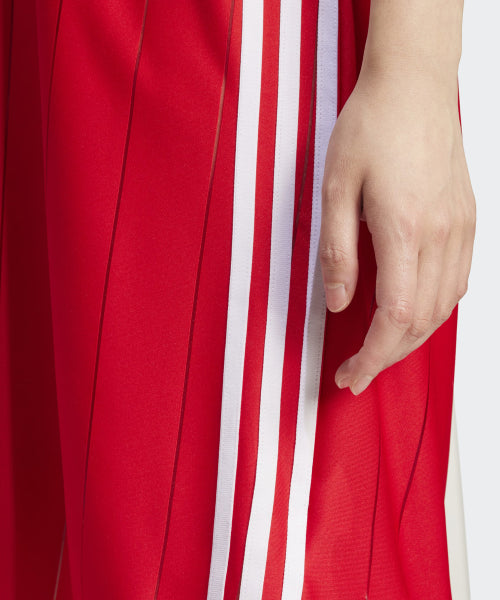 ADIDAS ADIDAS 3S Pinstripe Dress - Red