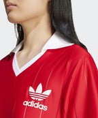 ADIDAS ADIDAS 3S Pinstripe Dress - Red