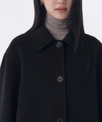 MUSINSA STANDARD WOMAN MUSINSA STANDARD WOMAN Cashmere Blend Handmade Short Mac Coat (Size S)