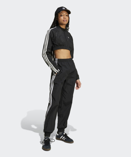 ADIDAS ADIDAS Cropped Track Top - Black