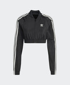 ADIDAS ADIDAS Cropped Track Top - Black
