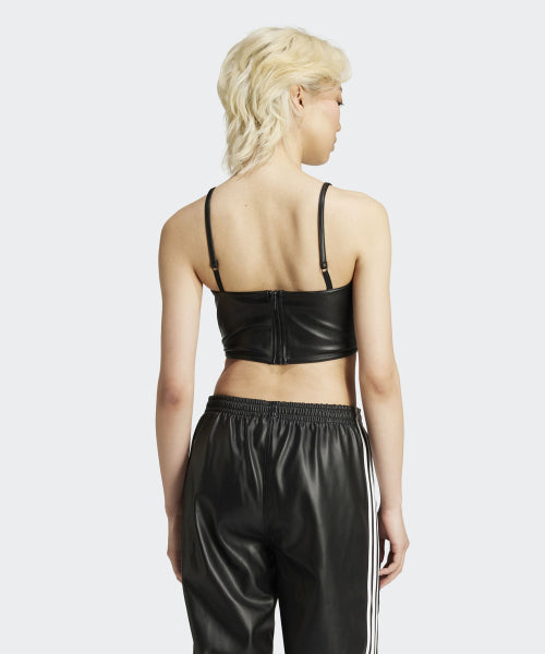 ADIDAS ADIDAS Firebird Corset T-Shirt - Black