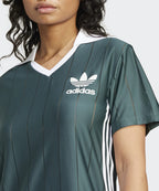 ADIDAS ADIDAS 3S Pinstripe Dress - Green