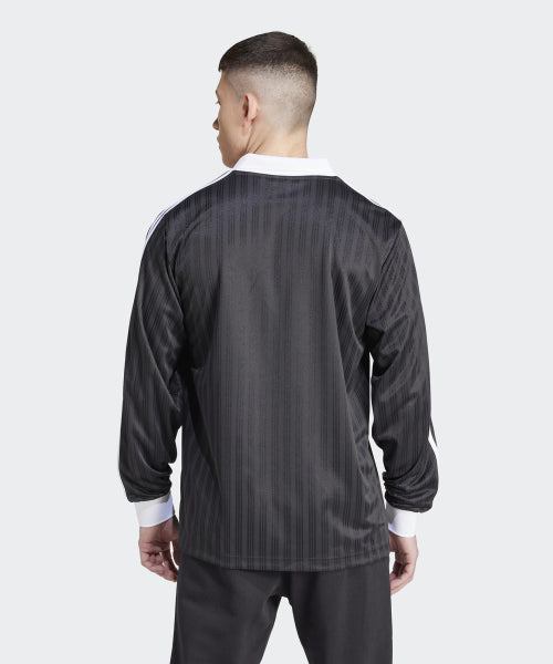 ADIDAS ADIDAS Pique Football Long Sleeve Tee - Black