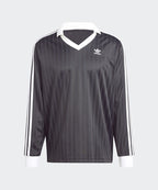 ADIDAS ADIDAS Pique Football Long Sleeve Tee - Black