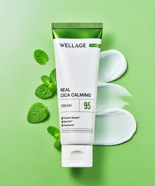 WELLAGE WELLAGE Real Cica Calming Ampoule & Cream Set 50ml