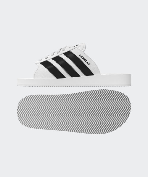 ADIDAS ADIDAS Gazelle Beach Slide - White:Black