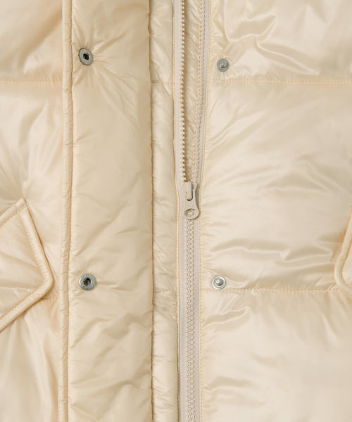 MUSINSA STANDARD WOMAN MUSINSA STANDARD WOMAN Padded Jacket Short Glossy [Butter]