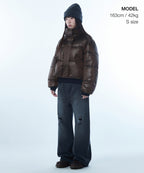 MUSINSA STANDARD WOMAN MUSINSA STANDARD WOMAN Padded Jacket Brown