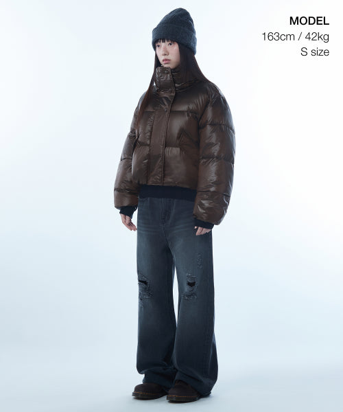 MUSINSA STANDARD WOMAN MUSINSA STANDARD WOMAN Padded Jacket Brown