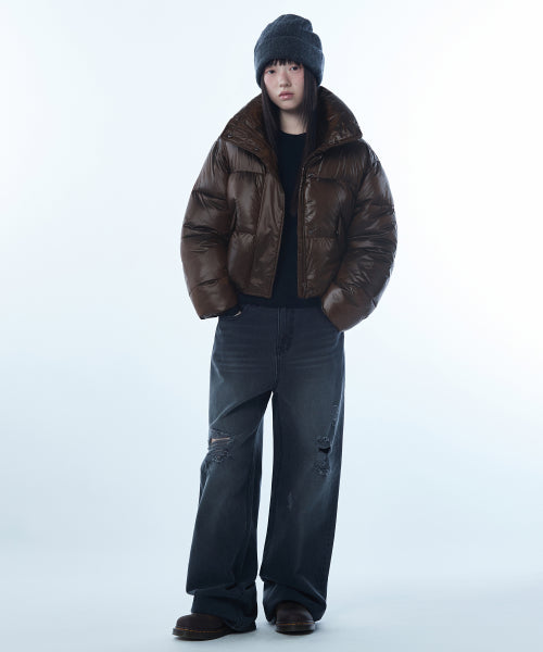 MUSINSA STANDARD WOMAN MUSINSA STANDARD WOMAN Padded Jacket Brown