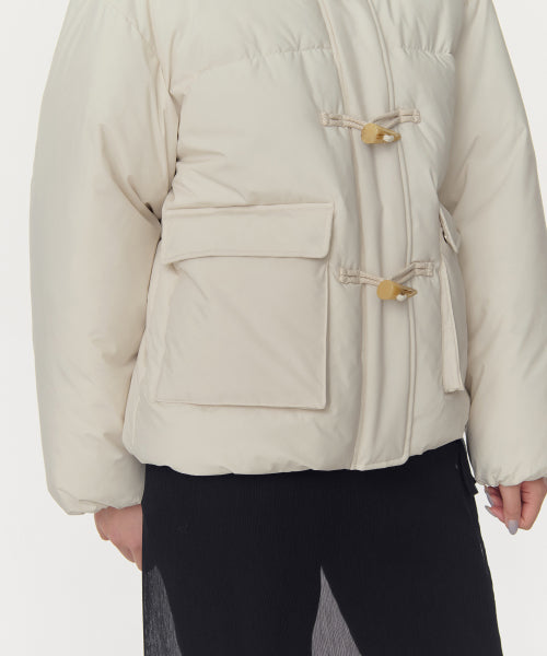MUSINSA STANDARD WOMAN MUSINSA STANDARD WOMAN Padded Jacket Cream