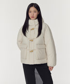 MUSINSA STANDARD WOMAN MUSINSA STANDARD WOMAN Padded Jacket Cream