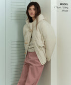 MUSINSA STANDARD WOMAN MUSINSA STANDARD WOMAN Padded Jacket Cream