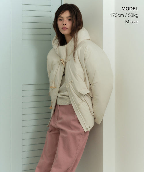MUSINSA STANDARD WOMAN MUSINSA STANDARD WOMAN Padded Jacket Cream