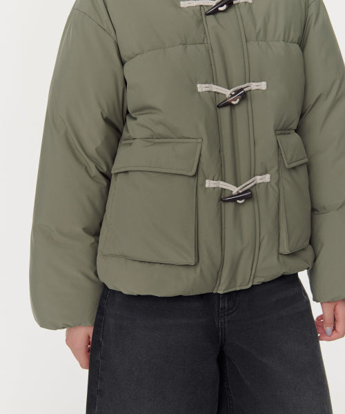 MUSINSA STANDARD WOMAN MUSINSA STANDARD WOMAN Padded Jacket Khaki
