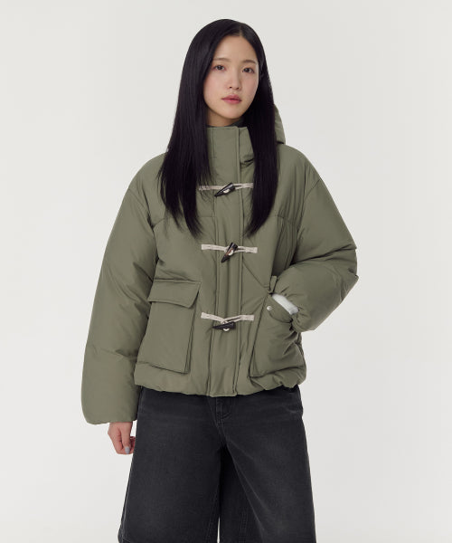 MUSINSA STANDARD WOMAN MUSINSA STANDARD WOMAN Padded Jacket Khaki