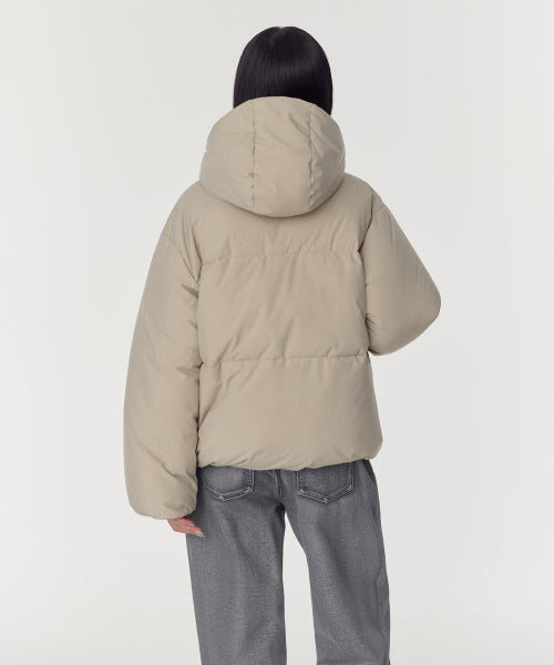 MUSINSA STANDARD WOMAN MUSINSA STANDARD WOMAN Padded Jacket Light Beige