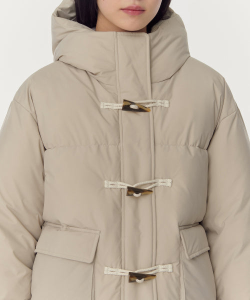 MUSINSA STANDARD WOMAN MUSINSA STANDARD WOMAN Padded Jacket Light Beige