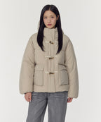 MUSINSA STANDARD WOMAN MUSINSA STANDARD WOMAN Padded Jacket Light Beige