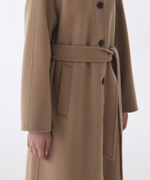MUSINSA STANDARD WOMAN MUSINSA STANDARD WOMAN Coat Handmade Balmacan Robe [Camel]