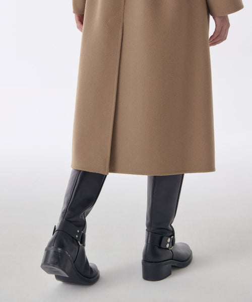 MUSINSA STANDARD WOMAN MUSINSA STANDARD WOMAN Coat Handmade Balmacan Robe [Camel]