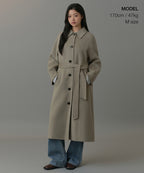 MUSINSA STANDARD WOMAN MUSINSA STANDARD WOMAN Coat Light Khaki