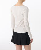 MUSINSA STANDARD WOMAN MUSINSA STANDARD WOMAN T-Shirt Slim Square Neck
