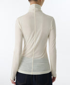MUSINSA STANDARD WOMAN MUSINSA STANDARD WOMAN T-Shirt Slim Turtleneck [Cream]