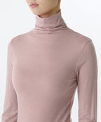 MUSINSA STANDARD WOMAN MUSINSA STANDARD WOMAN Women's T-Shirt Slim Turtleneck Desert Pink
